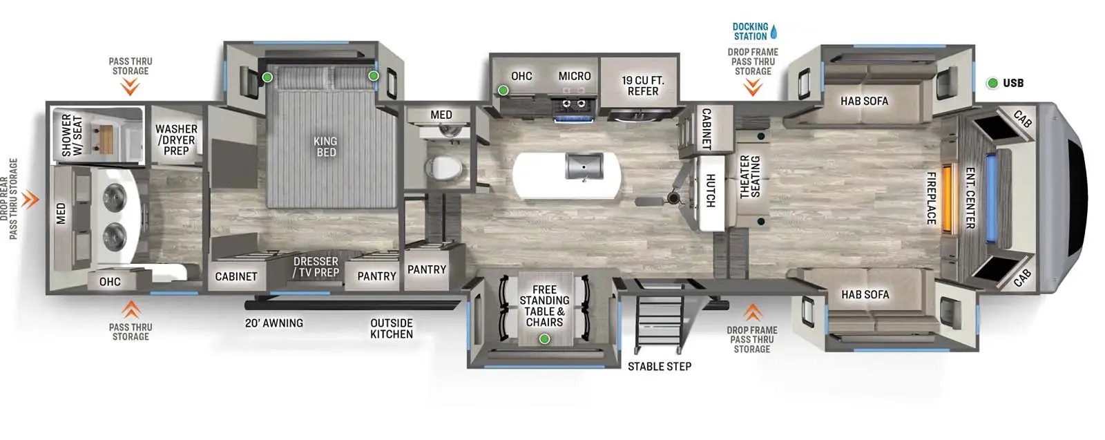 391FLRB Floorplan Image